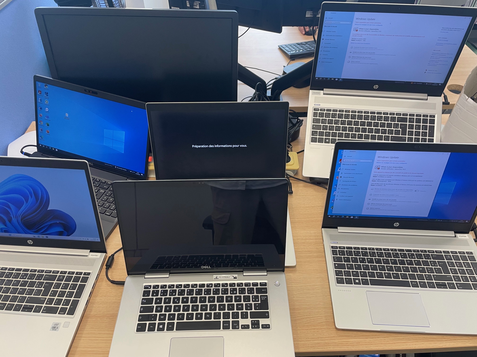 Ordinateur passé sur Windows 11